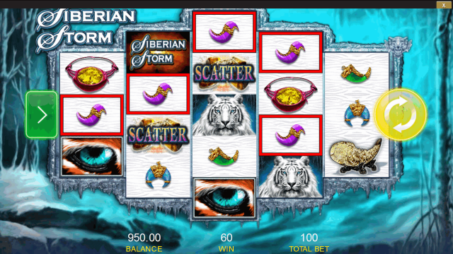 Игровой интерфейс Siberian Storm 7