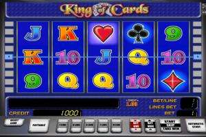 Виртуальный игровой автомат King Of Cards от компании Novomatic